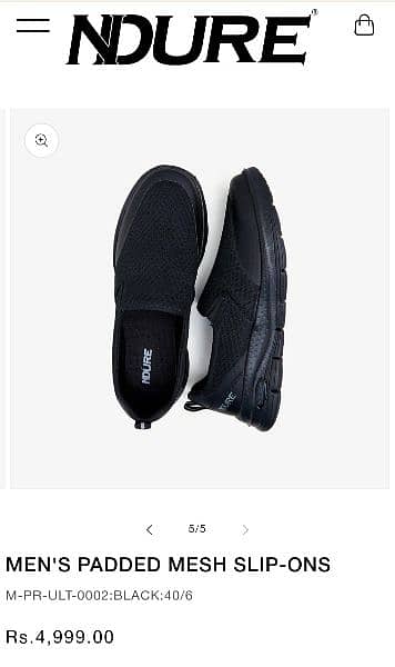 Ndure Sneakers Shoes casual only Rs 3000 4