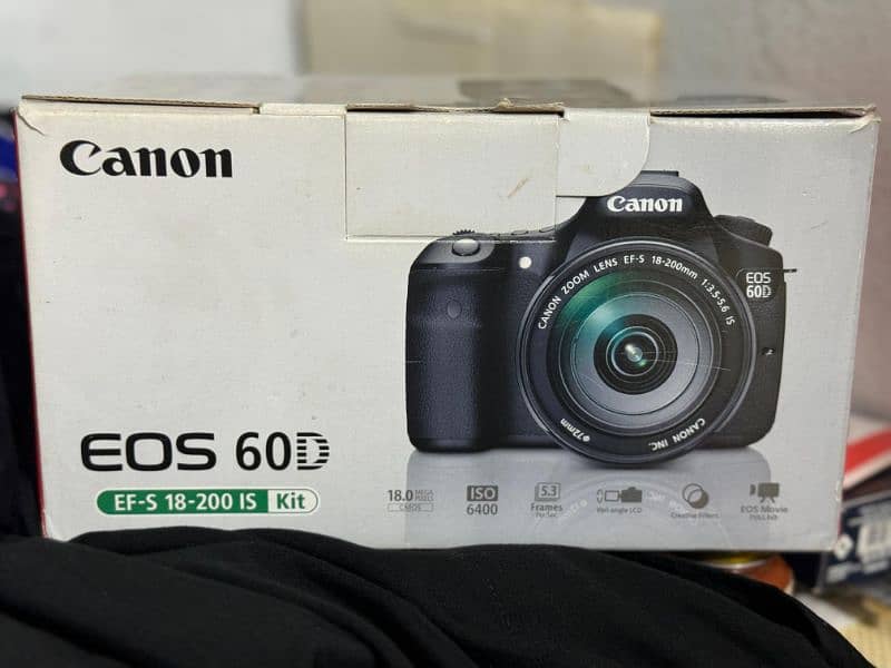 Canon 60D with Extra Lense 6