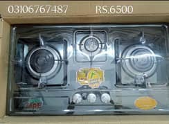 3 burner New stoves 1 Year warranty Home services