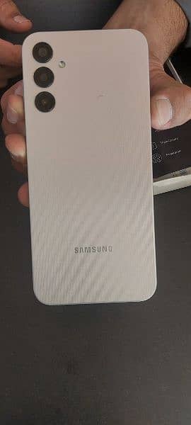 Samsung A14 Silver colour 1