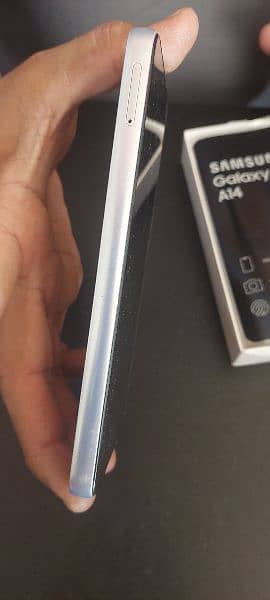 Samsung A14 Silver colour 5