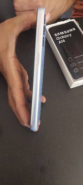 Samsung A14 Silver colour 6