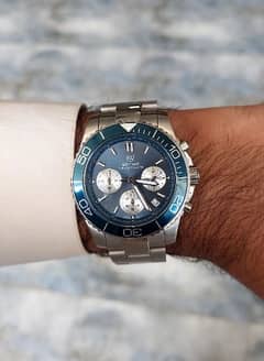 Benyar chronograph watch ( blue dial )