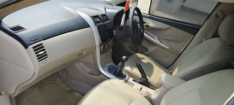 Toyota Corolla XLI 2011 model total genuine condition 62000km drive 16