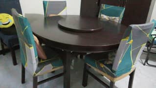 sheesham dining table with chairs