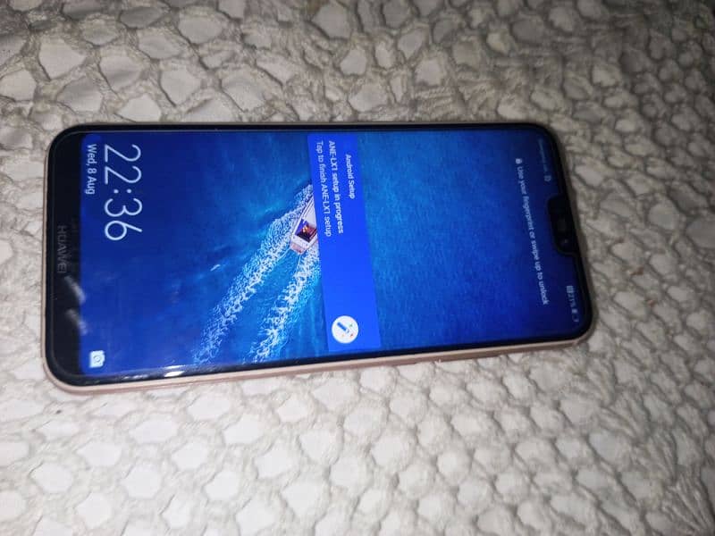Huawei p20 lite 4/64gb back crack and speaker is not working 2