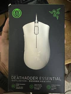 Razer Deathadder Essential white edition gaming mouse for sale 0