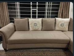 L-shaped sofa set 0