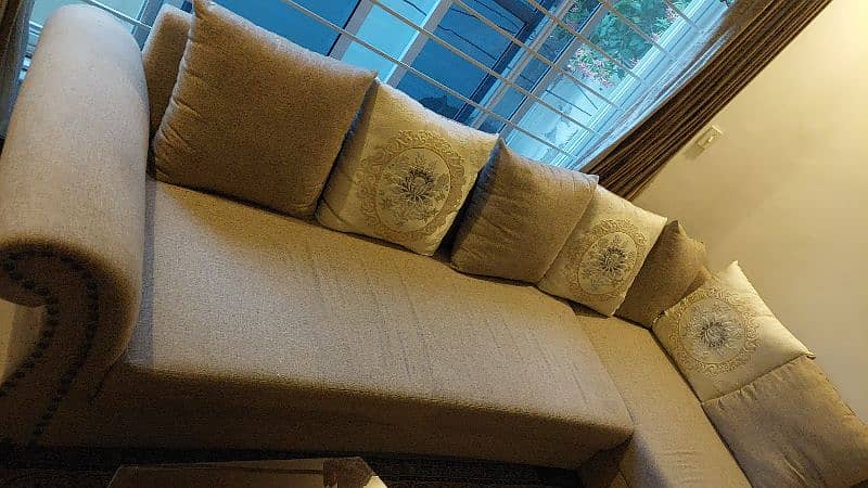 L-shaped sofa set 2