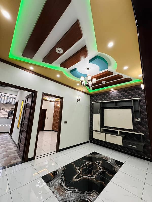120 sq yard Brand New Zero meter G+1 luxury house for sale in SAADI TOWN 1