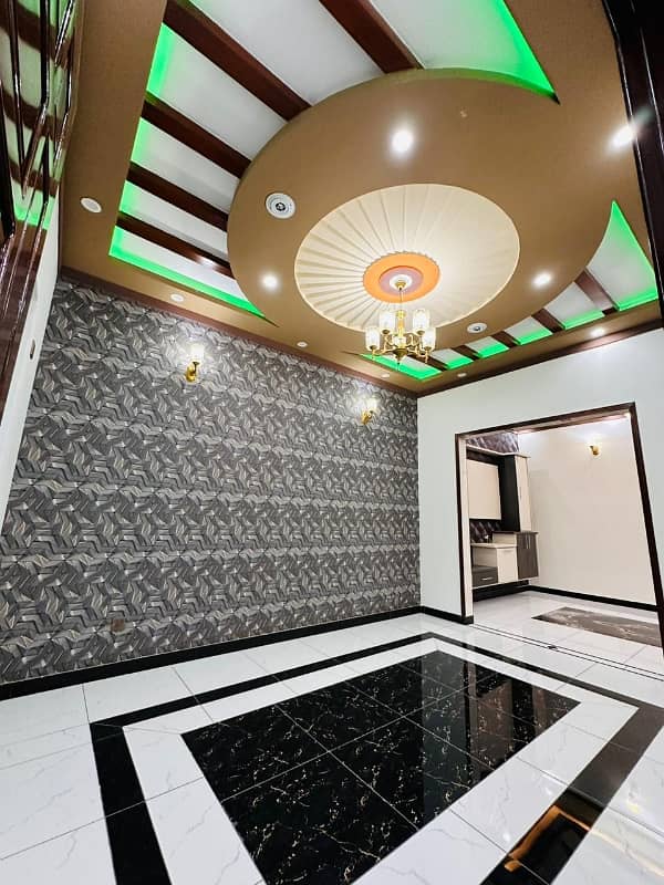 120 sq yard Brand New Zero meter G+1 luxury house for sale in SAADI TOWN 9