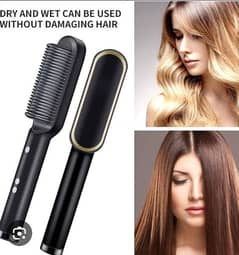 Hair Straightening Comb 2 In 1 Styler 0