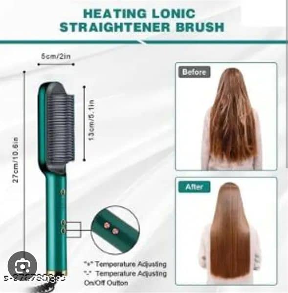 Hair Straightening Comb 2 In 1 Styler 3