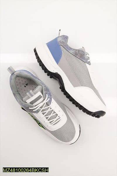 High Gripper Jogger Shoes In Grey Color 1