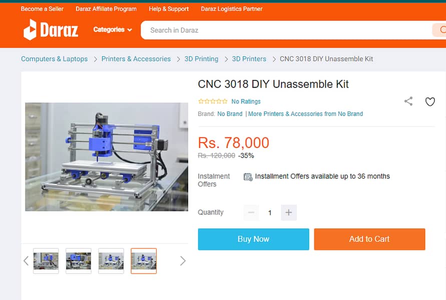 CNC 3018-PRO Router Kit Milling Engraving Machine 0