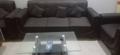 sofa set with table