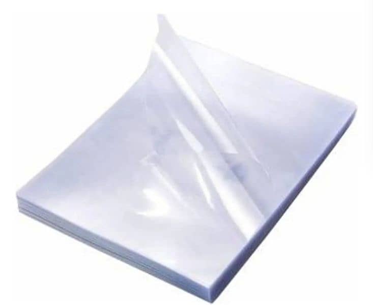 Binding Sheet Pvc Plastic Binding sheets 3