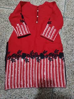 PRELOVED cotton  casual dresses 7 To 9 years girl 1299 per suit 0