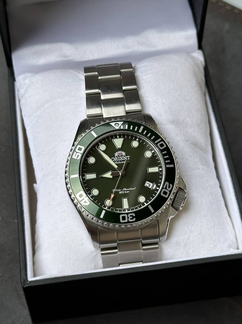 Orient Triton Green RA-AC0K02E10B 0