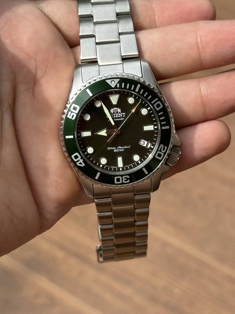 Orient Triton Green RA-AC0K02E10B 2