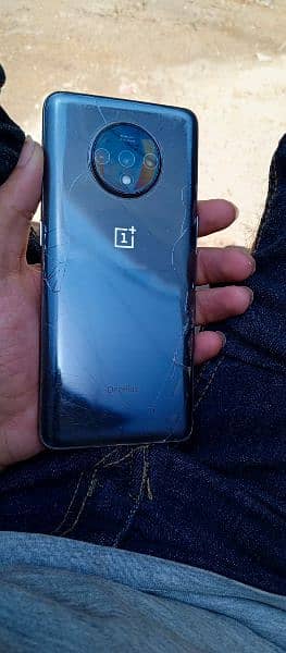 One plus 7t 8/128 only back crack pta approve global 2