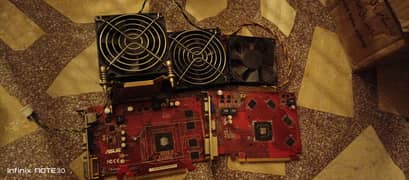 Pc fans heat sink and dead graphics card