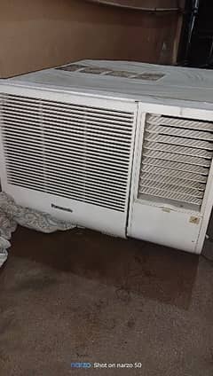 Panasonic window ac air conditioner on hai par gas leak hai