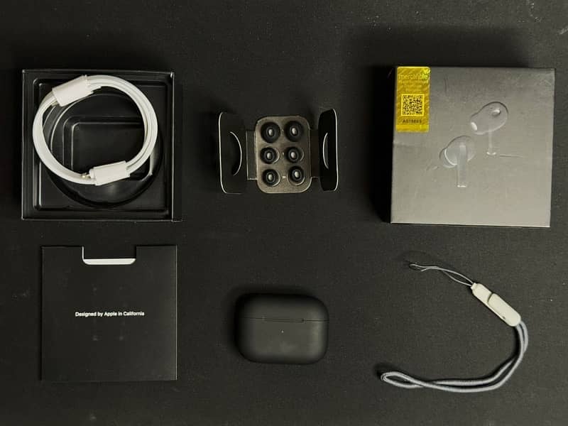 AirPods Pro Gen 2 (USA) - Black With (ANC/Noise Cancellation) 2