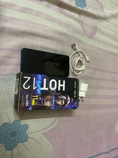 Infinix hot 12 6/128 with box