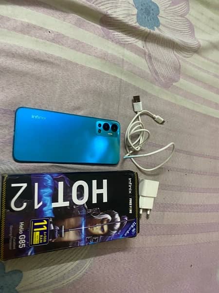Infinix hot 12 6/128 with box 1