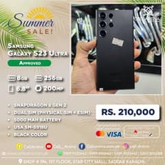 Samsung S23 Ultra 8GB 256GB Approved 0