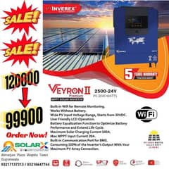 Inverex Veyron II 2.5kw/Pv3000 Wifi Premium 0