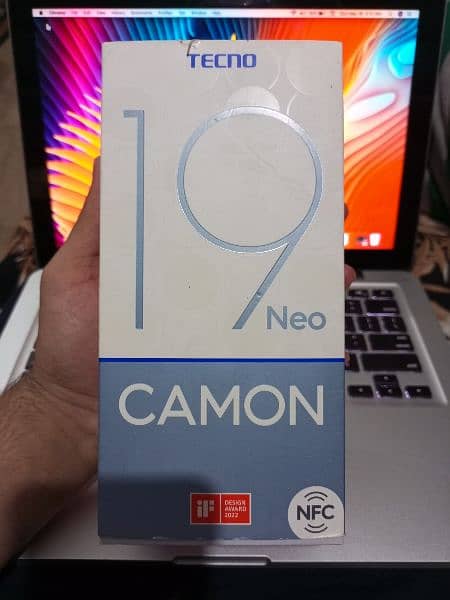 Tecno camon 19 neo 6/128(with warranty) 12