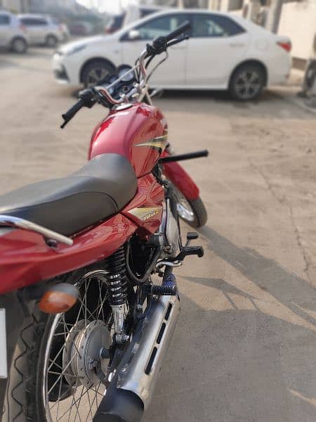 Yamaha Ybz red color red variant 2019 model 2