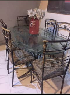 iron dining table 0