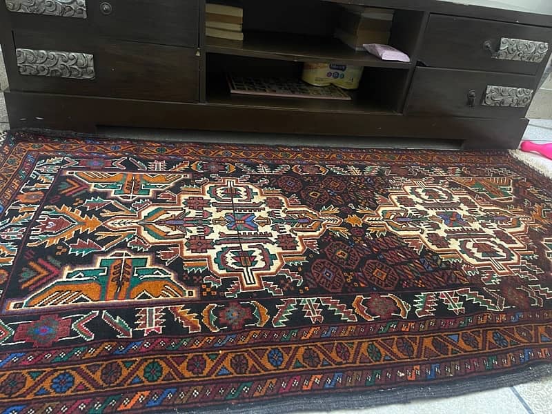 hand made afghani rug 1
