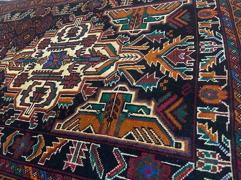 hand made afghani rug 2