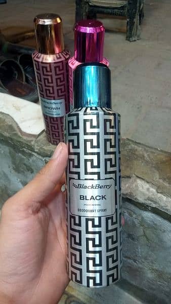 Black Barry Body spray 4