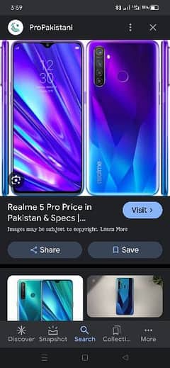realme 5 pro 8/128 all ok phone with n. i. c copy