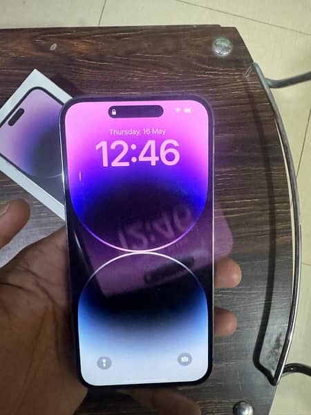 Iphone 14 Pro Max 256gb deep purple 1