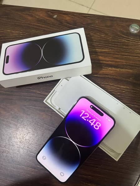 Iphone 14 Pro Max 256gb deep purple 2