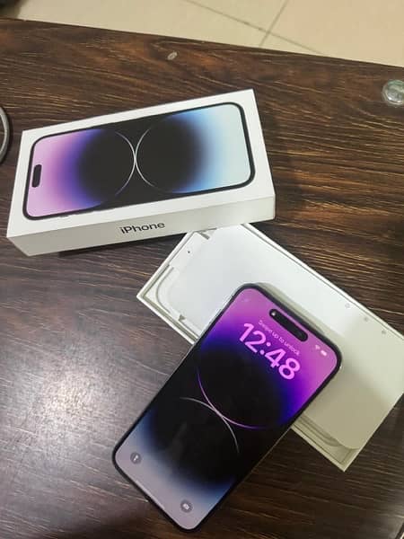 Iphone 14 Pro Max 256gb deep purple 6