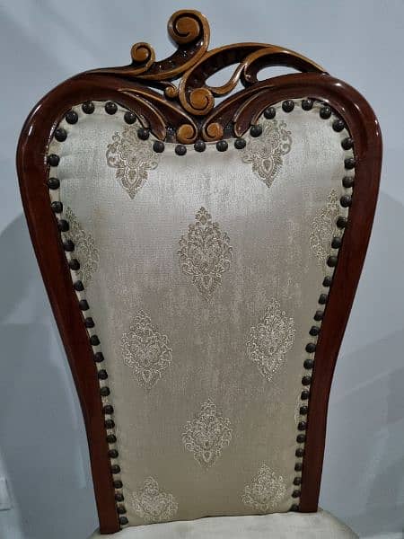 English Embroidered Royal Dining Chairs. (8 piece individual) 3