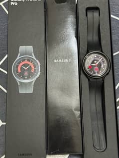 Samsung Galaxy Watch 5 Pro 9/10 condition Complete Box