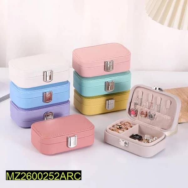 Double layer PU leather jawelley box 1