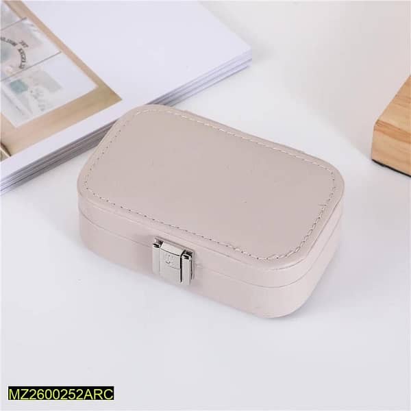 Double layer PU leather jawelley box 3