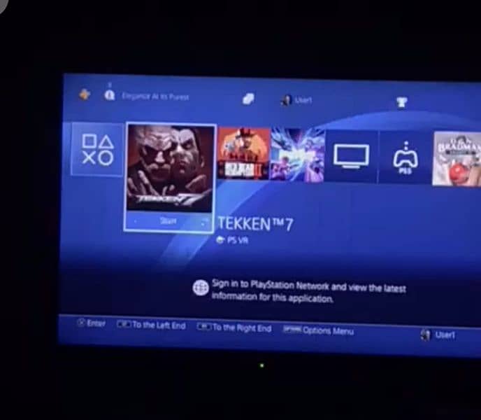 PS4 Slim model 1TB SSD with 7 games Installed and 1 CD free 2