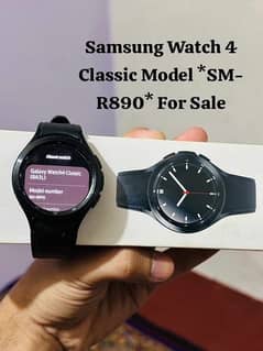 Samsung Watch 4 Classic Model *SM-R890*