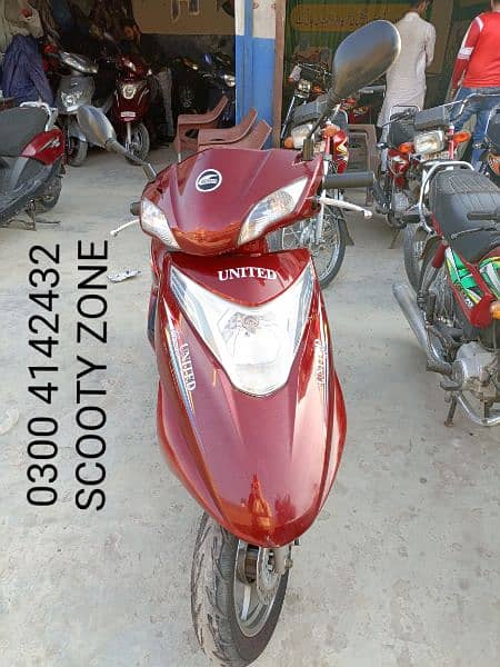 united 100cc scooter contact at 0300 4142432 14