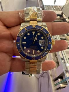 Rolex Submariner Steel and Gold Blue Blue 2010-11 model only watch